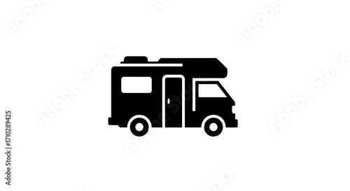 Campervan Motorhome Recreational Vehicle Travel.