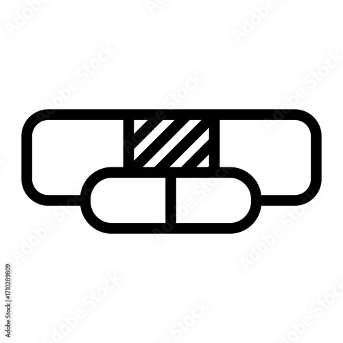 Bandage Supplement Line Icon
