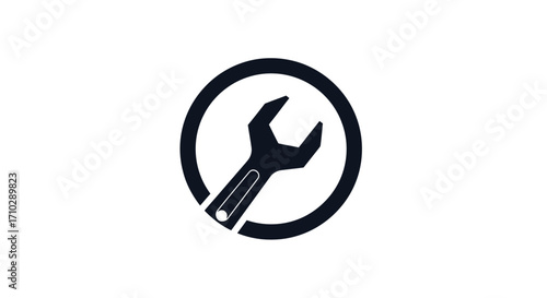 wrench icon, repair, maintenance, tools, fix, service.