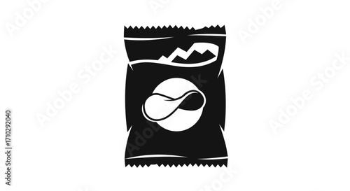 Potato chips bag package snack food crunchy salty.