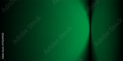 Abstract gradient podium background. Empty green 3D studio background. Clean scene for product presentation mockup template. eps 10