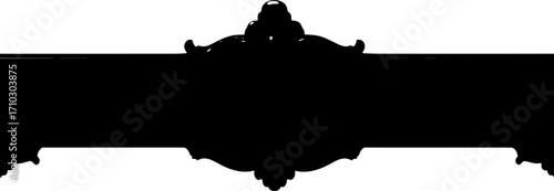 Silhouette design frame icon designs frame style 