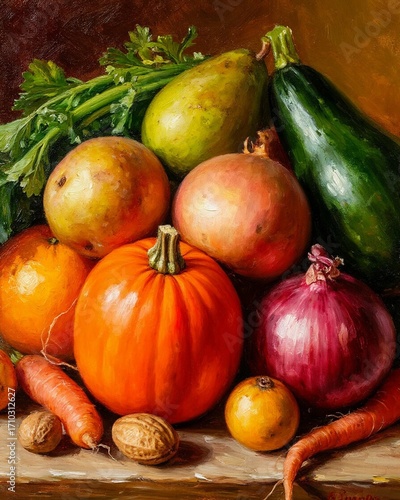vegetables and fruits