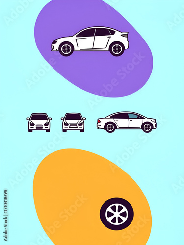 Lease icon set multiple style collection