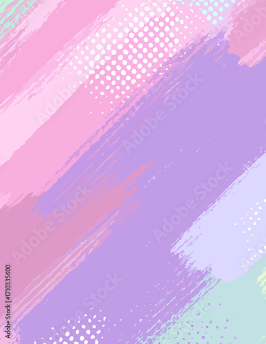 Fondo abstracto con trazos pastel suaves
