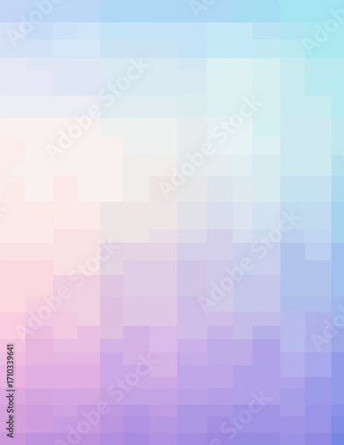 Fondo vectorial de píxeles suaves y coloridos