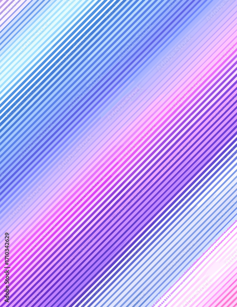 Patrón vectorial sin costuras abstracto con líneas diagonales y degradado de colores pastel