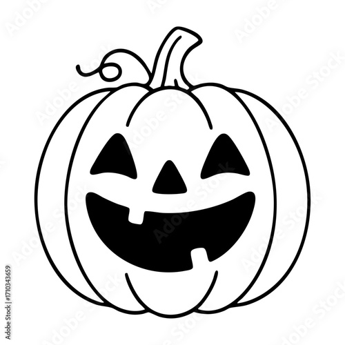 Halloween Pumpkin Laughing
