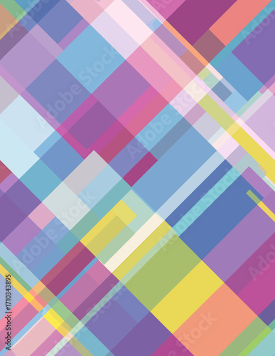 Diseño abstracto con formas geométricas superpuestas