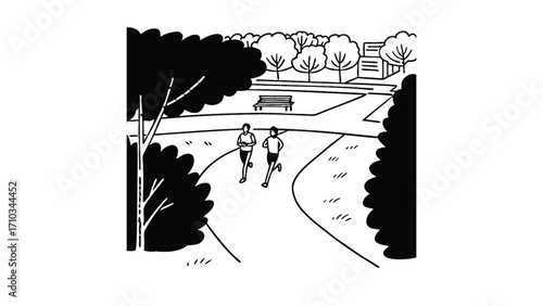 Jogging track