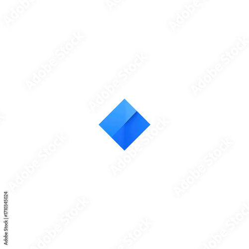 Free Download Abstract Blue Diamond Shape on Transparent Background - GFXLoad