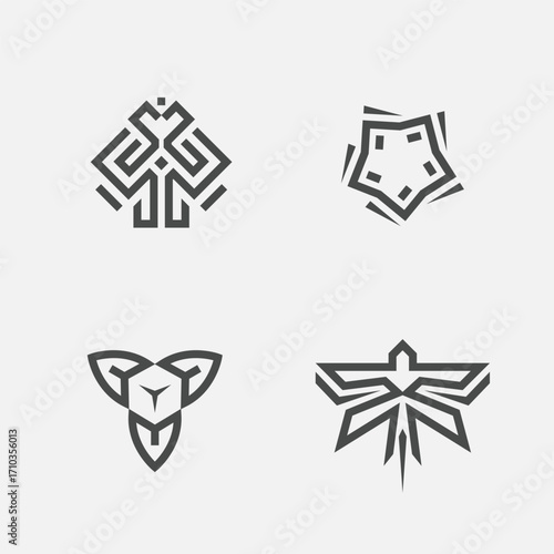 set of abstract symbols
