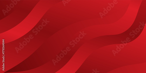 Red modern abstract background with dynamic shapes composition art modern