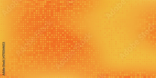 Dotted rectangle orange gradient vector background modern abstract