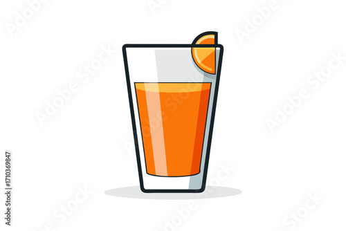 glass of orange juice