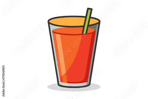 glass of orange juice