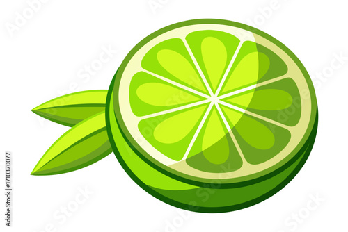 slice of lime
