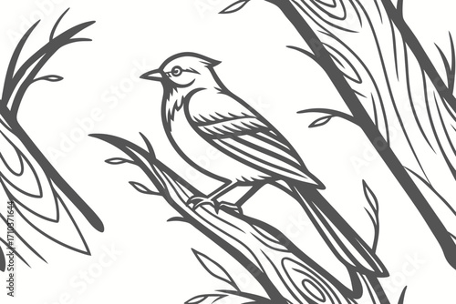 bird on a branch