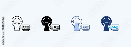 Imaging Technology Multiple Style Icon Collection