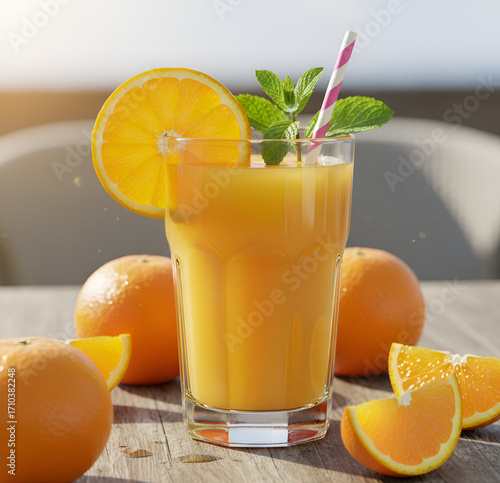 fresh orange juice