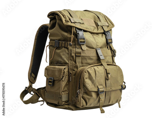 backpack isolated on white background