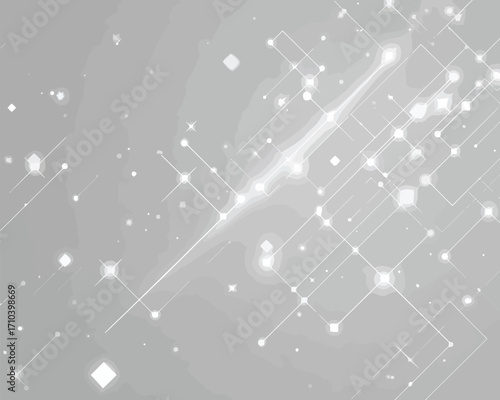 Rete astratta grigio chiaro e bianco minimalista