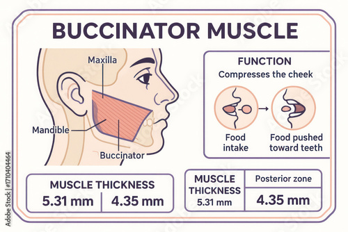 Buccinator Muscle Diagram