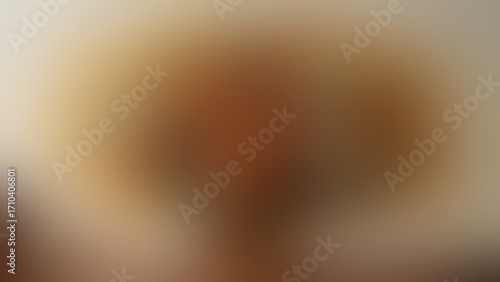 Blurred Background Abstract Brown and Gold Gradient Texture for Design Projects