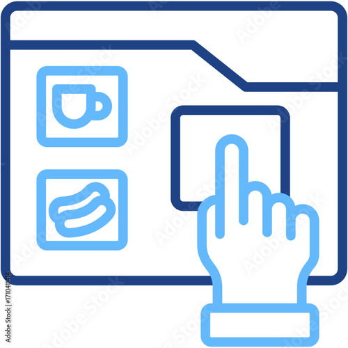 Self Ordering line color icon
