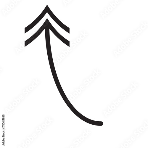 Vector swipe arrows. Arrow vector icon. Arrows collection. Arrows big black set icons, arrow icon, modern simple arrows.