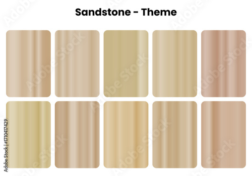 Warm sandstone gradients with desert texture, Sedimentary colors for southwestern designs, Ancient formations meet natural warmth