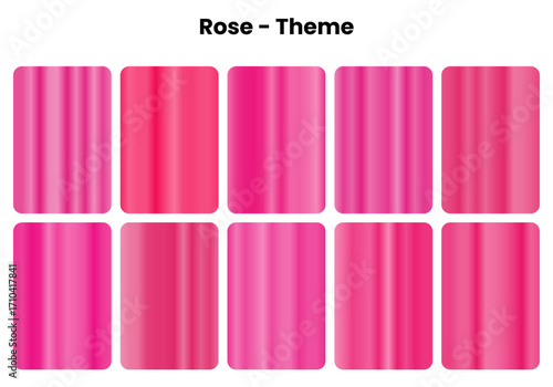 Romantic rose gradients with floral elegance, Pink petal colors for feminine design themes, Garden beauty meets timeless romance