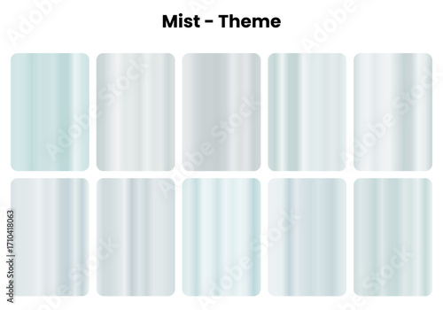  Ethereal mist gradients with mysterious softness, Fog-like colors for dreamy design applications, Atmospheric haze meets gentle tranquility