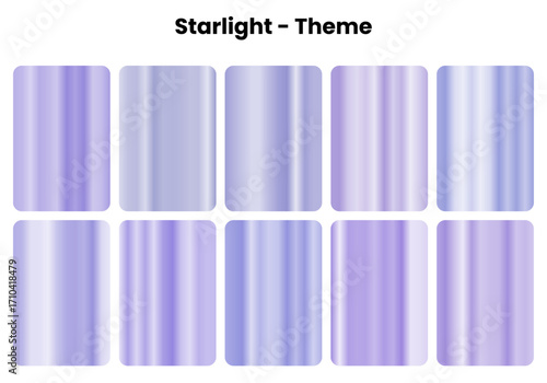Luminous starlight gradients with celestial glow, Twinkling night sky colors for dreamy designs, Cosmic illumination inspires wonder