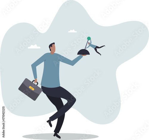 Paradigm shift technology to new business level, control or shifting speed for company growth, transformation and disruption.about a man and his life.