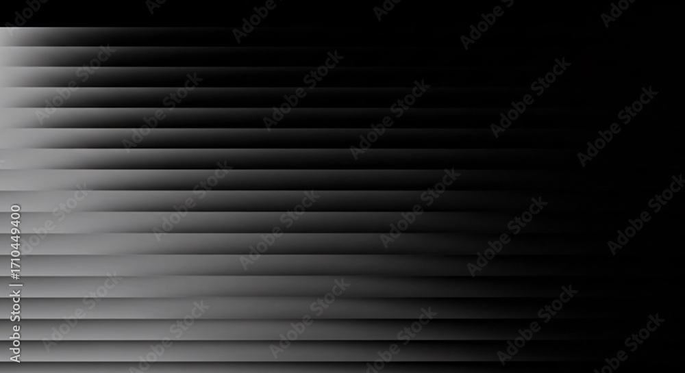Fototapeta premium Elegant modern abstract gradient background with clean horizontal lines for design and tech projects