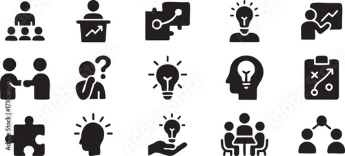 Business and Collaboration Icons
