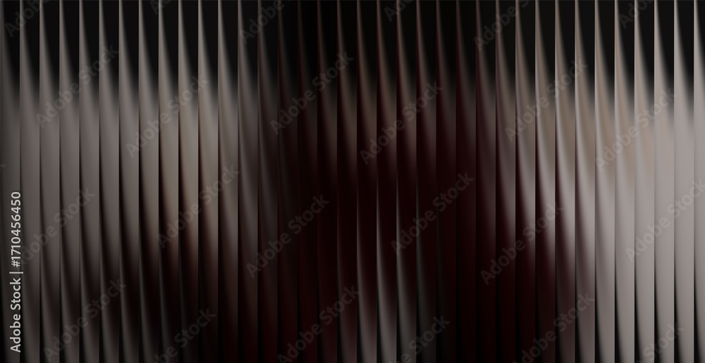Obraz premium Abstract wavy vertical lines with dark gray and white colors