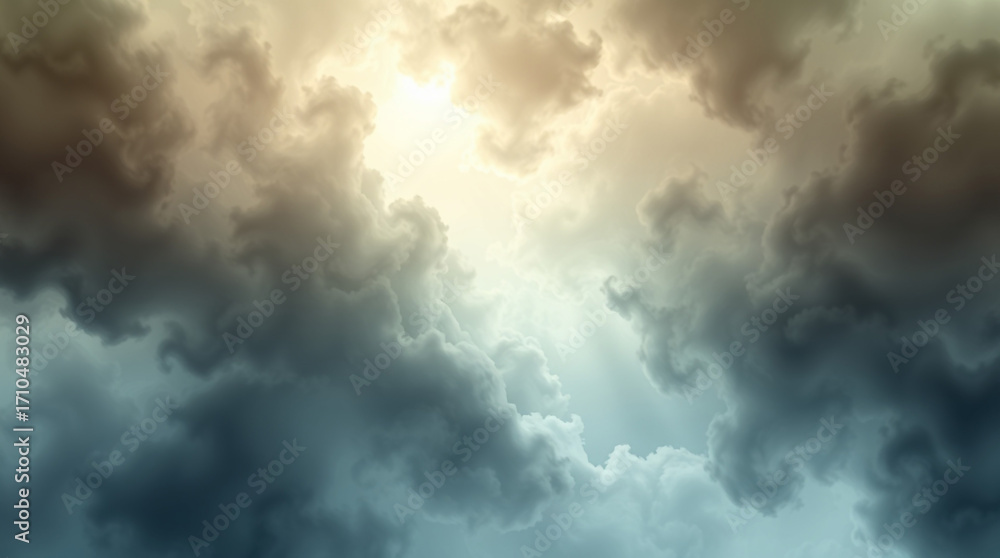 Obraz premium time lapse clouds timelapse