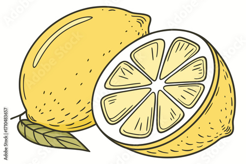 slice of lemon