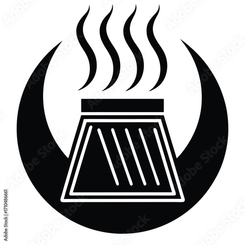 air conditioning vent vector icon
