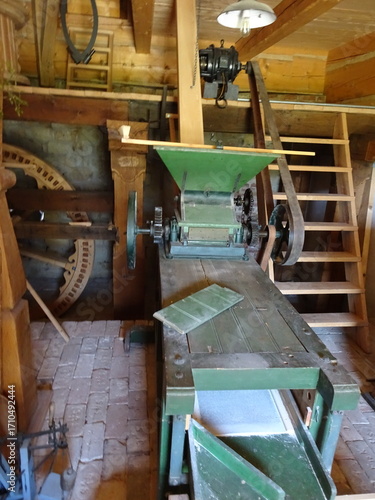 old factory machine
