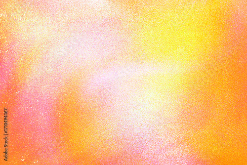 Orange glitter paper texture background with space. glitter star effect just like space. night sky universe rusty texture rough grain.