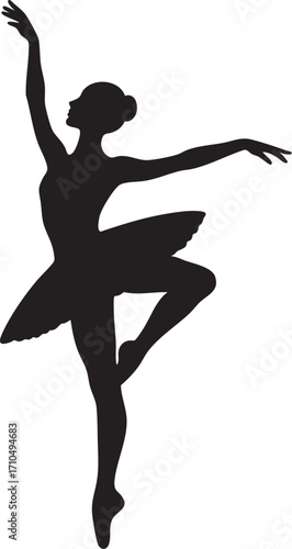 Ballerina Silhouette