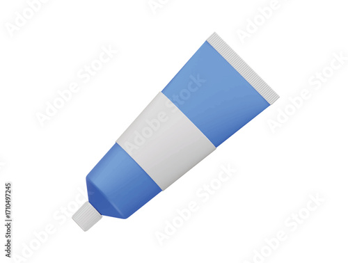 Toothpaste Tube icon 3d render illustration