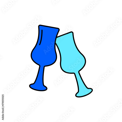 Icon a Stemware, isolated against a clean background.