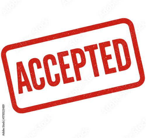 Stamp accepted