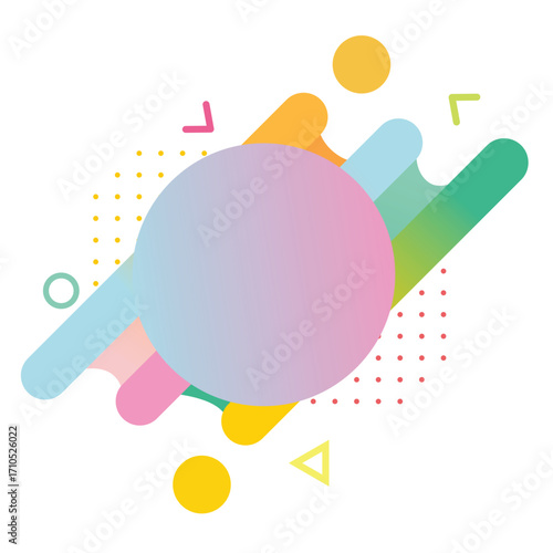 colorful abstract geometric background. modern wallpaper
