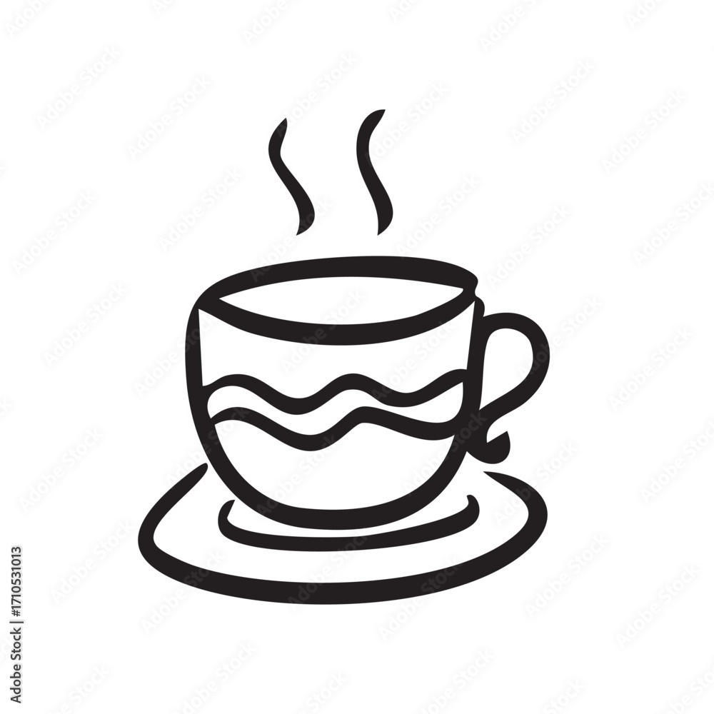 Obraz premium Islamic Handdrawn Icon Vector