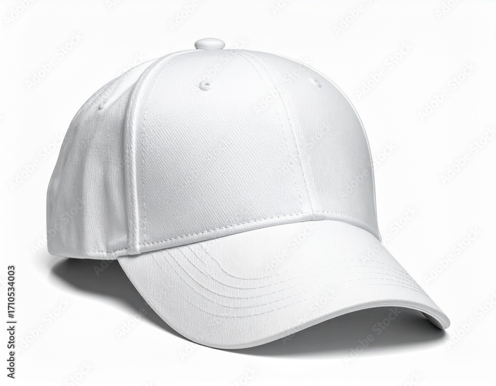 Fototapeta premium White Background Cap for Design
